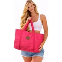 Rungassi Shopper Rungassi Strandtasche Badetasche Tasche Shopper XXL Pink 154