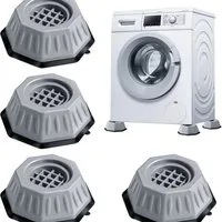 FOUORTUNATE-BEE Möbelfuß Waschmaschinen Antivibrationspads 4er Set rutschfest geräuscharm, (4-St), Gummifüße für Waschmaschine & Trockner