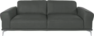 W.SCHILLIG 2,5-Sitzer "montanaa" mit Metallfüßen in Silber matt, Breite 232 cm