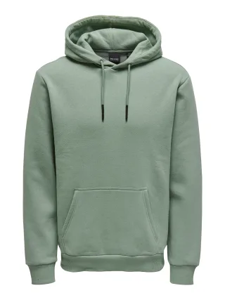 ONLY&SONS - ONSCERES HOODIE SWEAT NOOS Chinois Green - Gr. - L