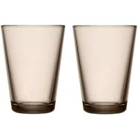 IITTALA Glas Kartio Leinen 400 ml, 2-tlg., Glas