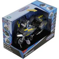 Speedzone Polizeimotorrad 18 Zentimeter mit Licht und Sound, Freilauf, Modellfahrzeug