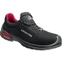 LEMAITRE Riley low S3 ESD XXL schwarz/rot Arbeitsschuh ESD-fähig