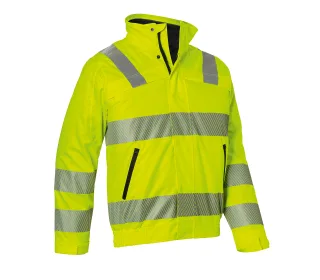 KÜBLER REFLECTIQ Wetterblouson PSA 2 warngelb 3XL - 1977 8228-34-3XL