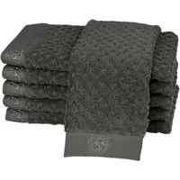 ROSS Gästehandtücher Harmony, Frottier (Packung, 6-St), 100 % Baumwolle, Hoch Tief Struktur, viele Farben