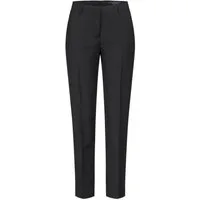 HECHTER PARIS Anzughose HECHTER PARIS Corporate Hose Damen Tailored Knöchellang Schwarz