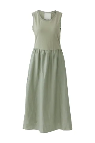Oui - Midikleid seagrass - Gr. - 36