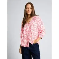 TOM TAILOR Langarmbluse Blusen & Shirts Bluse aus Viskose