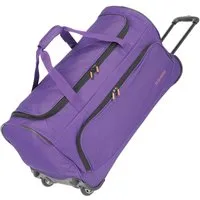 travelite Reisetasche Basics Fresh 71 cm Duffle Bag mit Rollen, große Duffle Bag aus strapazierfähigem Material, ideal als Reisegepäck