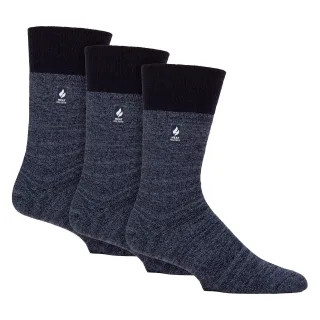 3er-Pack Herren Thermosocken Warme Winter Crew-Socken mit gebürstetem Innenfutter