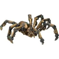 Figuren Shop GmbH Dekofigur Steampunk Figur Spinne - Riesenspinne - Dekofigur Tierfigur Dekoration