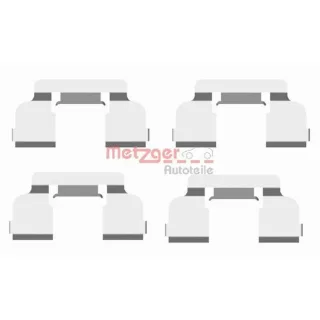 Metzger Zubeh?r f?r Bremsbel?ge vorne Dacia Lada Renault