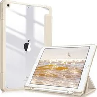 Fintie Tablet-Hülle Hybrid Hülle für 10.2 Zoll iPad 9. Gen 2021/8. Gen 2020/7. Gen 2019, mit Stifthalter - Stoßfeste Schutzhülle mit transparenter Hartschale