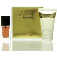 Dsquared2 Duft-Set Dsquared² WANT Set - EDP 15 ml + BL 30 ml
