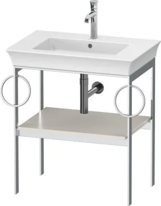 Duravit White Tulip Metallkonsole 684x450x760 mm - WT4546B3939 WT4546B3939