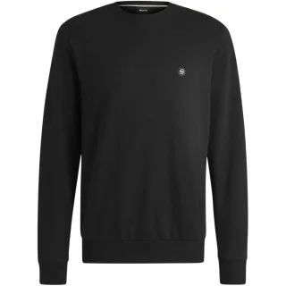 Boss - Sweatshirt für Herren, Rundhalsausschnitt (Schwarz)