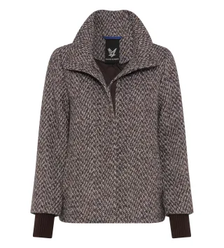 Fuchs Schmitt - Wolljacke Brown - Gr. - 38