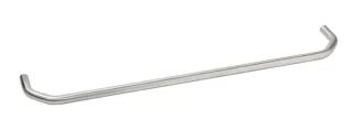 Koh-i-Noor TRATTO gebürsteter Edelstahl, Handtuchhalter, 7104S, gebürsteter Edelstahl 7104S