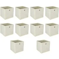 Youyijia Aufbewahrungsbox 10 Storage Boxes Folding Fabric Folding Boxes