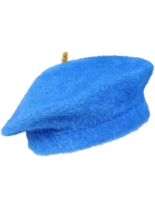 fraas - Mütze Polyamid Baskenmütze cyber blue - Gr. - OS