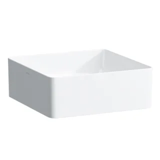 LAUFEN Living Square Waschtisch-Schale 8114330001121 36x36cm, ohne Überlauf und Hahnloch, Saphirkeramik