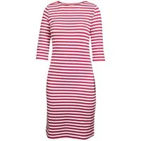 Brigitte von Boch Sommerkleid Portola Kleid koralle-weiss