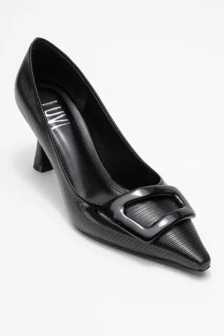 Astra Schnalle Spitzer Zehenbereich Pumps (Damen)