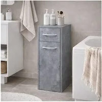 HTI-Living Midischrank Mehrzweckschrank schmal Thekla Beton (Stück, 1-St., 1 Schrank) Nischenschrank für Küche und Bad