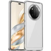 Wigento Handyhülle Für Honor Magic 7 Lite Colorful TPU Acryl Hybrid Hülle Transparent, Colorful Series Hybrid Schutzhülle