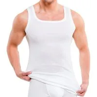 HERMKO Unterhemd 16025 Baumwolle/Modal, Tank Top, Achselhemd, breitere Träger