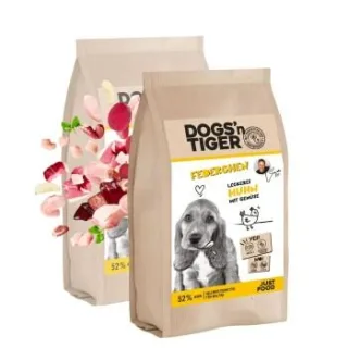 Dogs'n Tiger Junior Federchen Huhn & Gemüse 2x2 kg