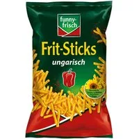 funny-frisch Knabberei, funny frisch Frit Sticks Ungarisch Paprika knusprig frisch 100g