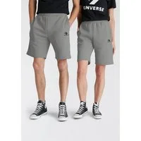 Converse Sweatshorts EMBROIDERED STAR CHEVRON STANDARD-FIT FLEECE SHORT für Fitness und weitere sportliche Aktivitäten, mit Eingrifftaschen