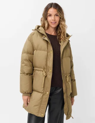 Brax Damen Steppmantel Style TILDA faded khaki Grün Khaki, grün - khaki, Gr. 34