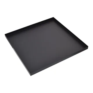 Loft42 Tablett, Schwarz, Metall, 60x3x60 cm, Tischkultur & Servieren, Tabletts