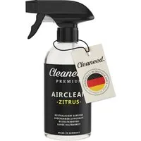 Cleaneed Premium Airclean Zitrus Cockpit-Reiniger (Made in Germany – Rauchgeruch Entferner, Neuwagenduft)
