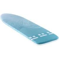 Leifheit Ersatz-Bügelbrettbezug Bügeltischbezug Perfect Steam Air Board Express Universal, Spezielle Perforation, 140x45cm, 3mm Molton-Komfortpolsterung