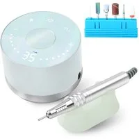 JCMaster Maniküre-Pediküre-Set, UltraTouch+ Nagelfräser 35000Umin mit 6xBits