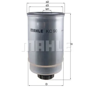 Mahle Kraftstofffilter Ford Transit 2,5 D