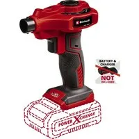 Einhell Akku-Luftpumpe CE-AP 18 Li-Solo, zum Aufpumpen von Schlauchbooten etc., ohne Akku, ohne Ladegerät