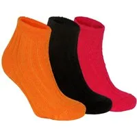 NoblesBox Haussocken Bettsocken Kuschelsocken (Beutel, 3-Paar, 37-40 EU Größe) Damen Warme Socken, Wintersocken