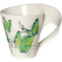 Villeroy & Boch Tasse NewWave Caffè Becher m. Henkel 0,3l GK, 1-tlg., Porzellan, Premium Porcelain, mikrow.- & spülm.sicher, Made in Germany
