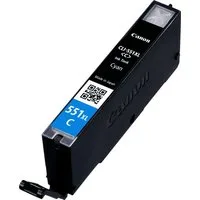 Canon CLI-551C XL Tintenpatrone (Packung, original Druckerpatrone 551 cyan)
