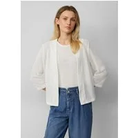 s.Oliver Cardigan Indoor-Jacke Cardigan aus Bouclégarn mit 3/4-Ärmeln