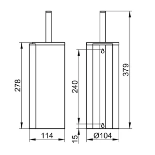 Keuco Kunstst.-Einsatz Plan 14964, 14964000100 14964000100