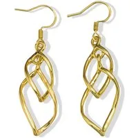 Aniston JEWELRY & WATCHES Paar Ohrhaken Schmuck Geschenk Kupfer Ohrschmuck Ohrringe Blatt, Made in Germany