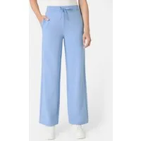 Les Lunes Jogginghose BONNIEE Pants Wide Leg gerade geschnittene Sweathose mit weitem Bein