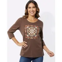 Sieh an! T-Shirt 3/4-Arm-Shirt 3/4-Arm