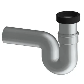KWC Aquarotter Siphon, CAMPUS, Kunststoff, Abgang waagerecht, DN100, 2000102734 2000102734