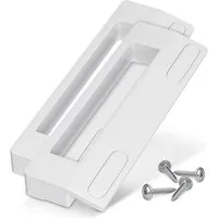 VIOKS Türgriff universal Handgriff 187 mm mit 90-172 mm Schraubenabstand, 2-tlg., für Kühlschrank Gefrierschrank